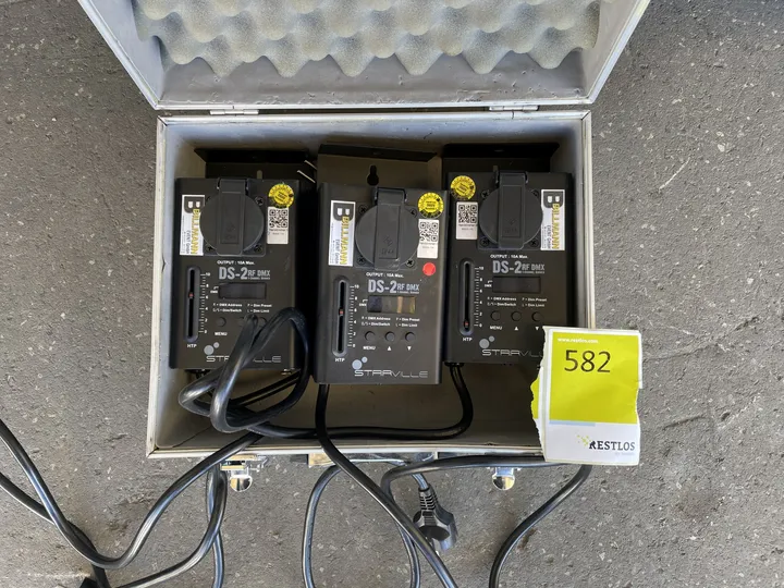 3x Handdimmer ohne Koffer